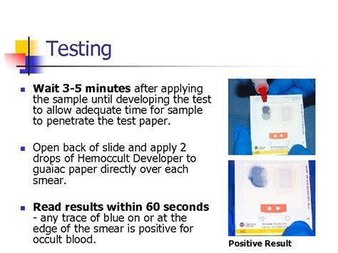 Heme Occult Testing: From Research to Clinical Practice